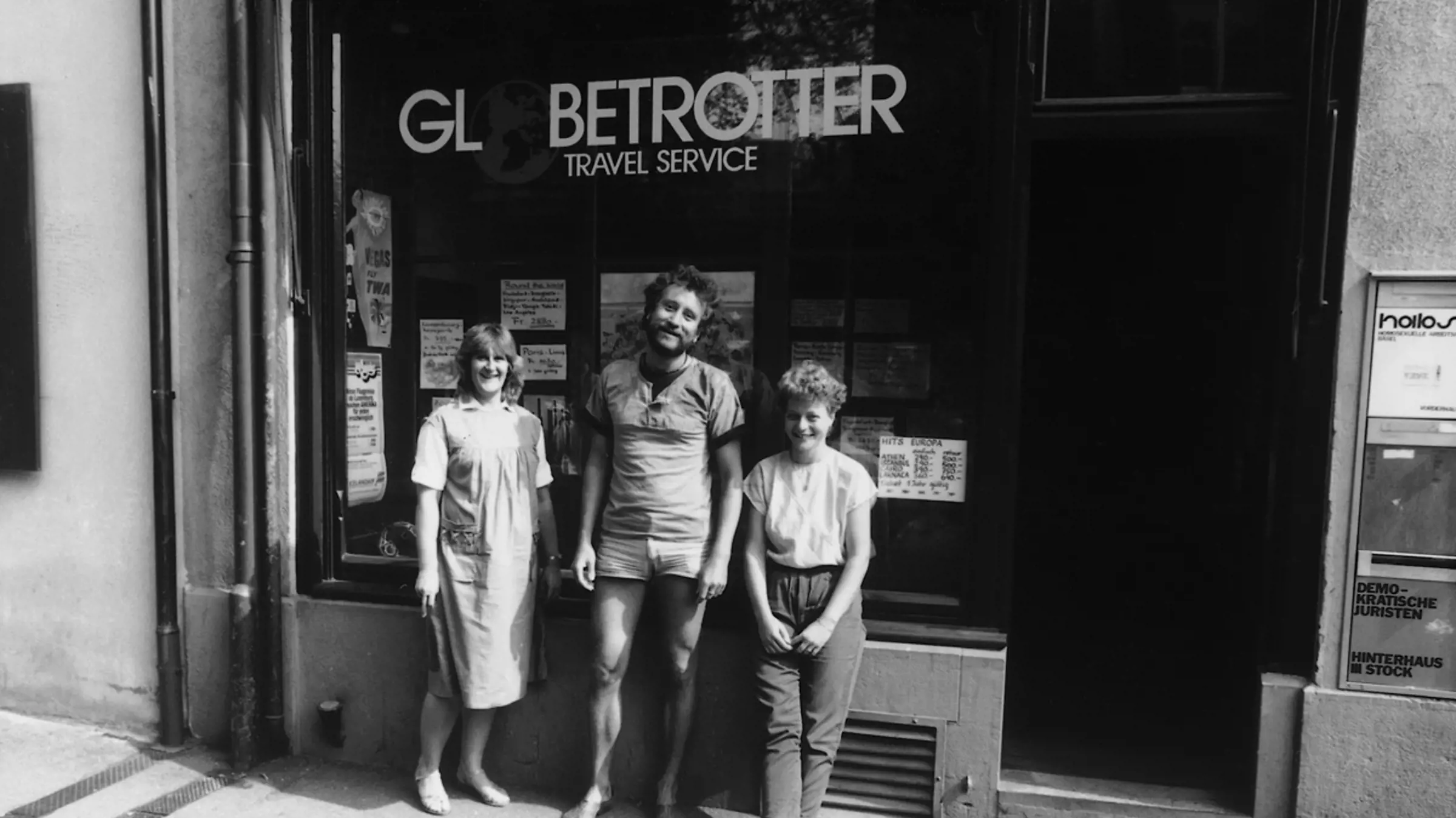 succursale de Globetrotter en 1983